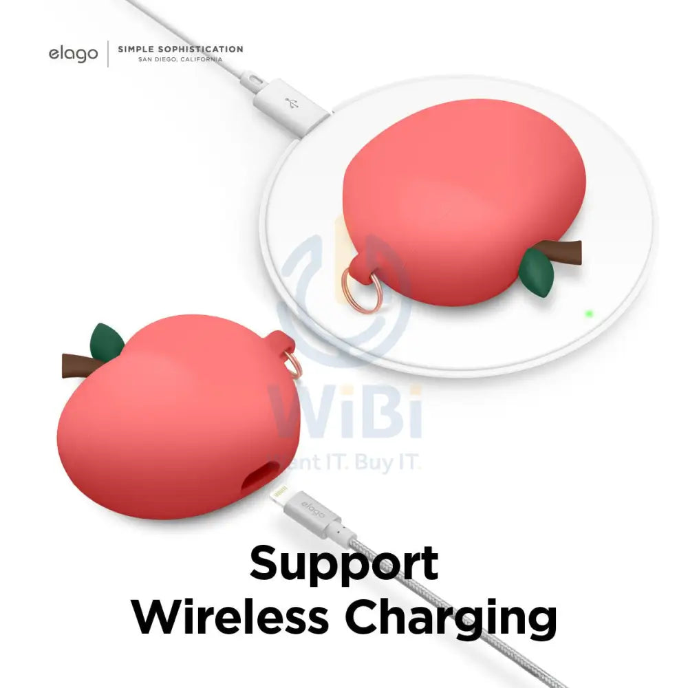 Elago AirPods Pro Peach Case - Red Accessories > Mobiles & Tablets