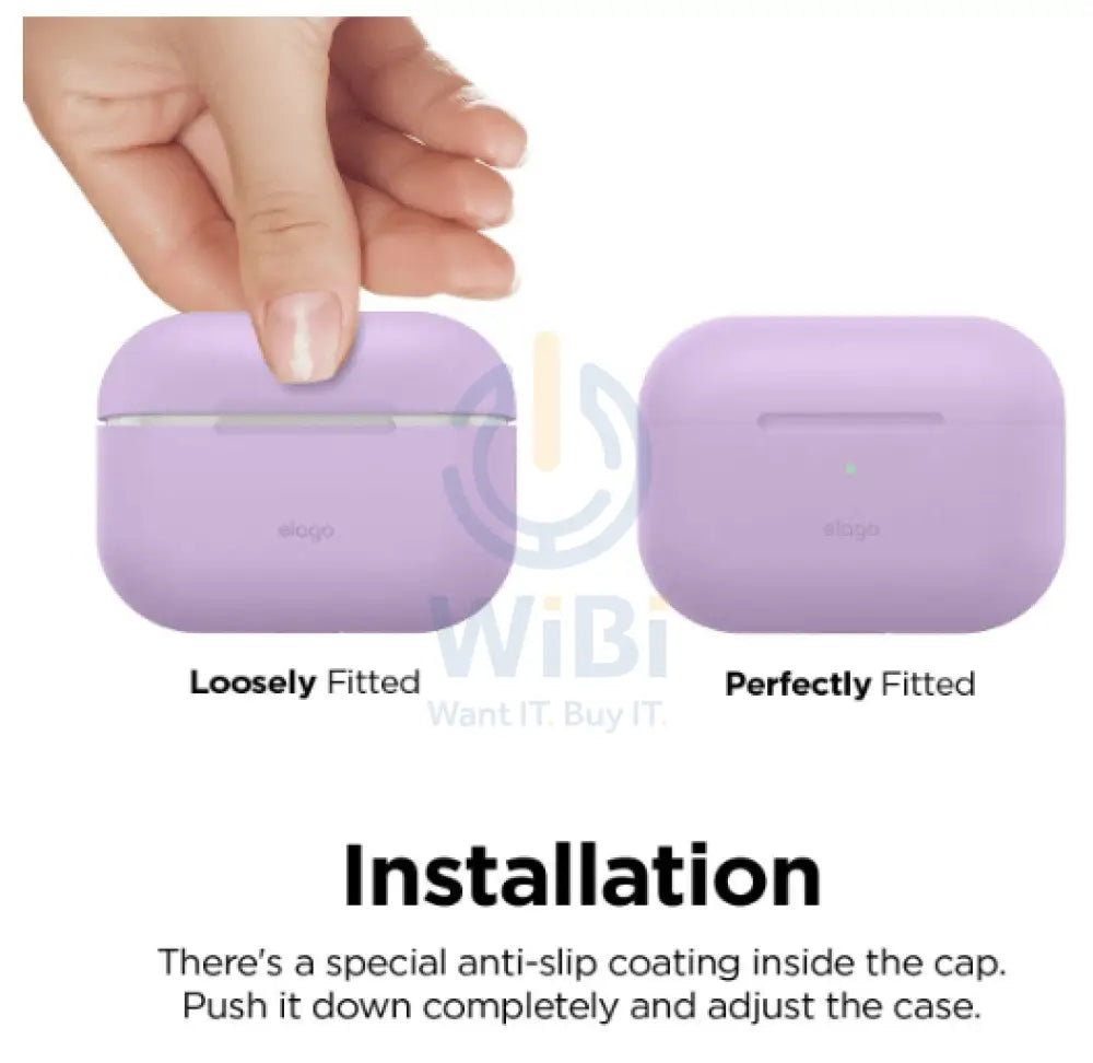 Elago AirPods Pro Slim Case - Lavender Accessories > Audio > Headphones