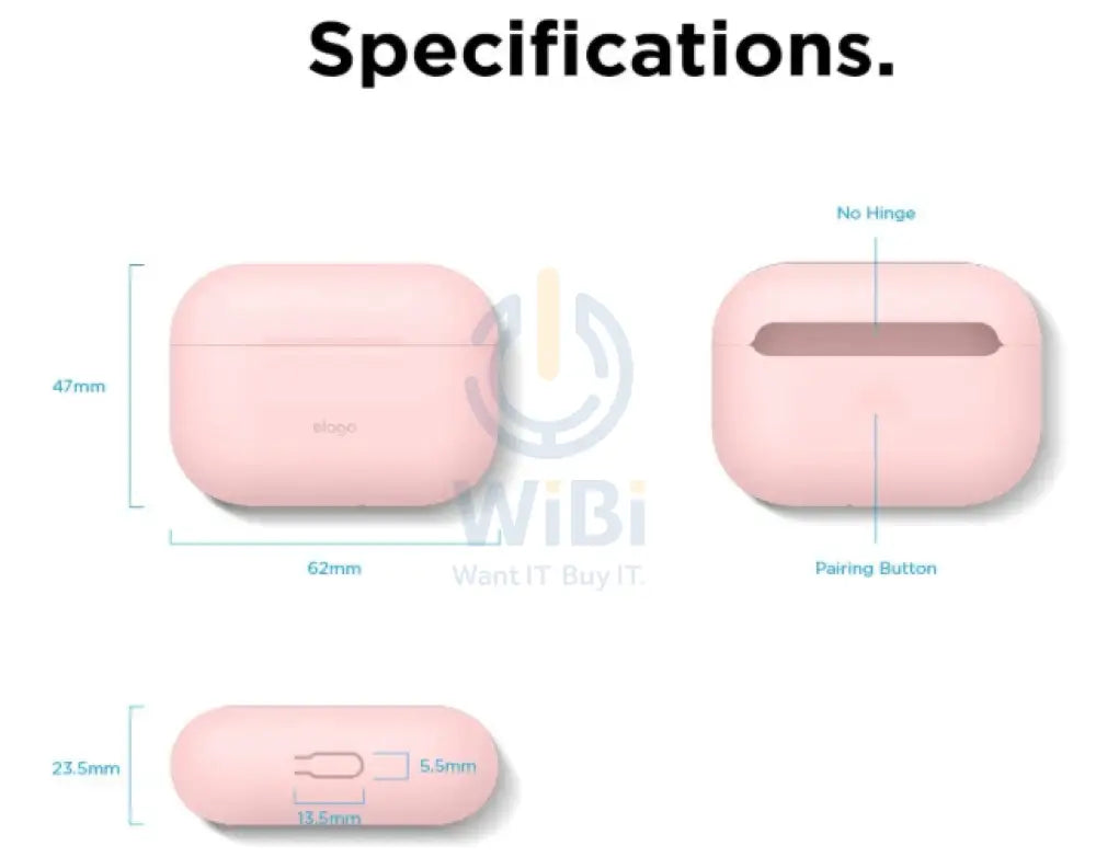 Elago AirPods Pro Slim Case - Lovely pink Accessories > Audio > Headphones