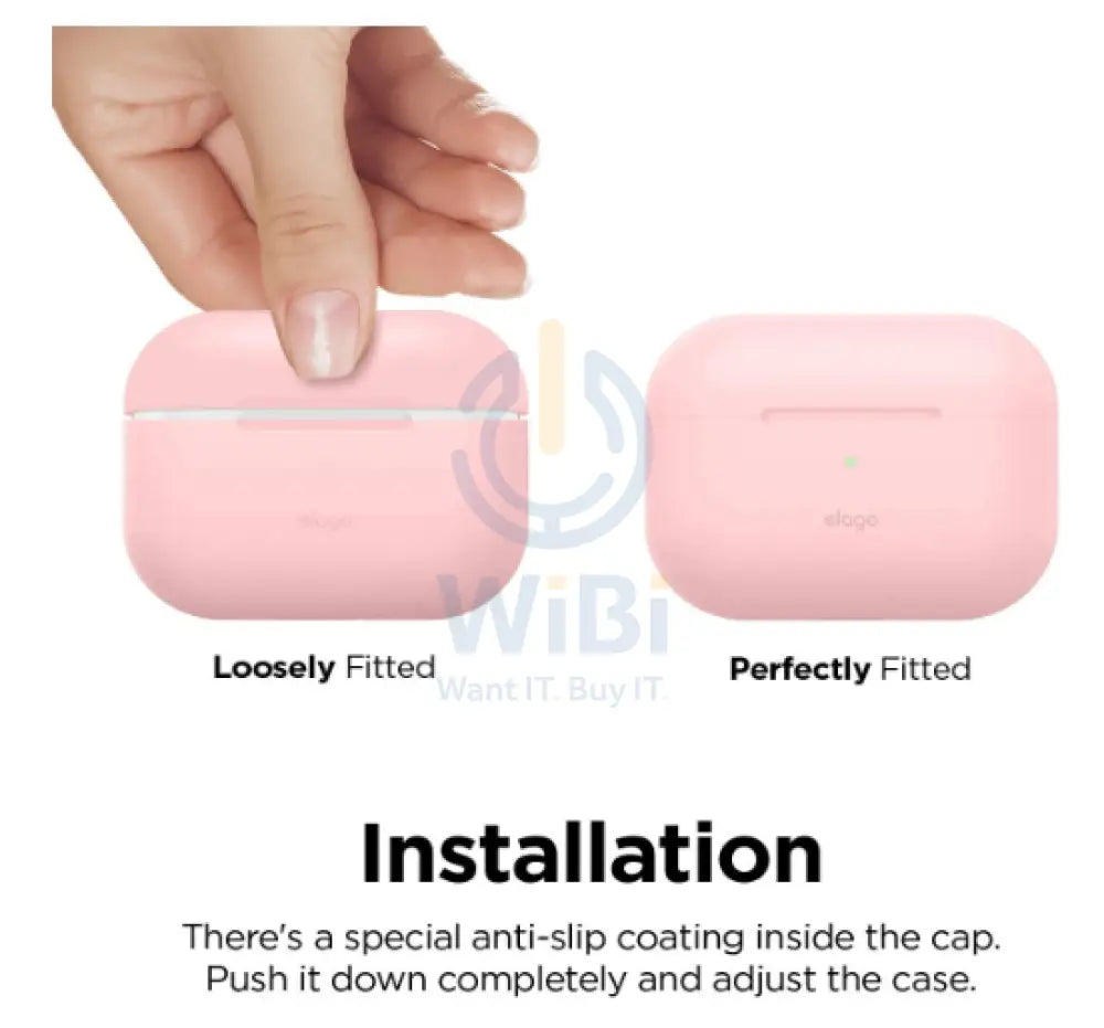 Elago AirPods Pro Slim Case - Lovely pink Accessories > Audio > Headphones
