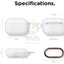 Elago AirPods Pro Slim Hang Case - Nightglow Blue Accessories > Mobiles & Tablets > Mobiles