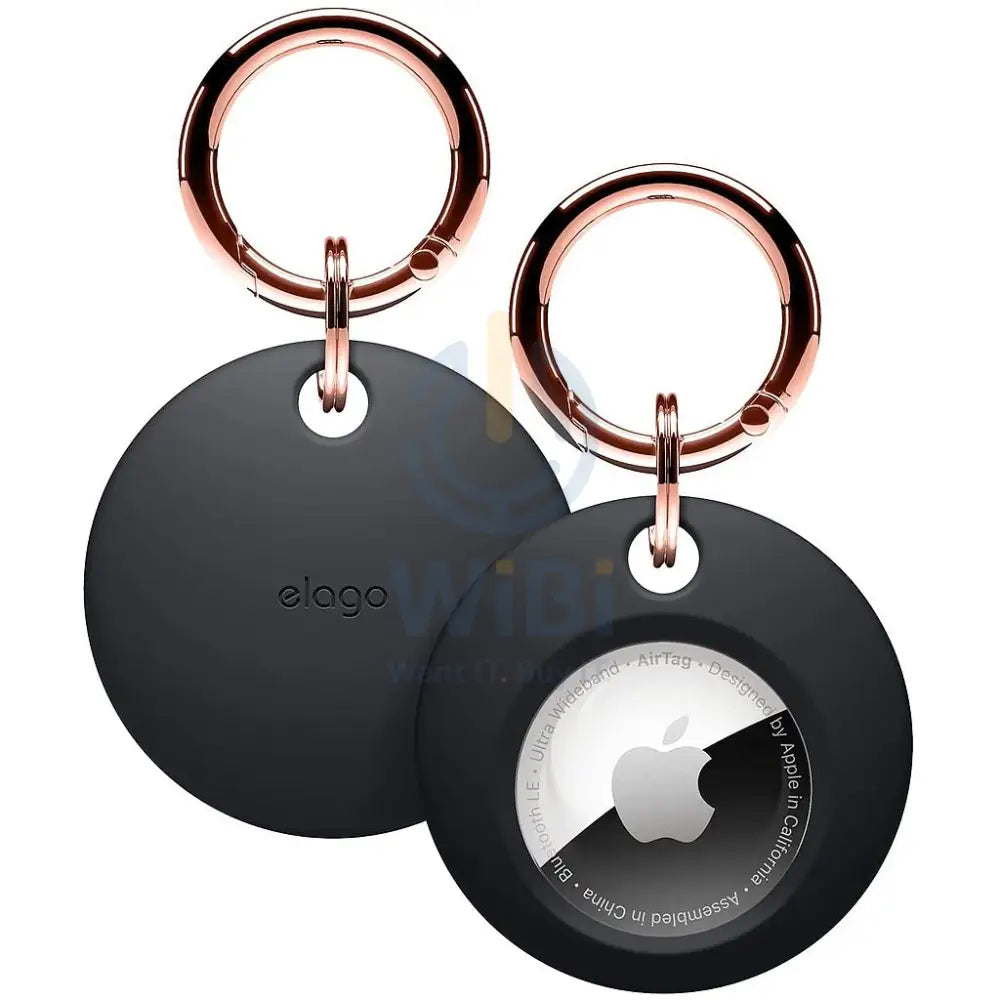 Elago AirTag Basic Case - Black Accessories > Mobiles & Tablets