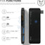 Elago Aluminum Charging Multi Hub USB-C - Black Accessories > USB Hub