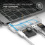 Elago Aluminum Charging Multi Hub USB-C - Black Accessories > USB Hub