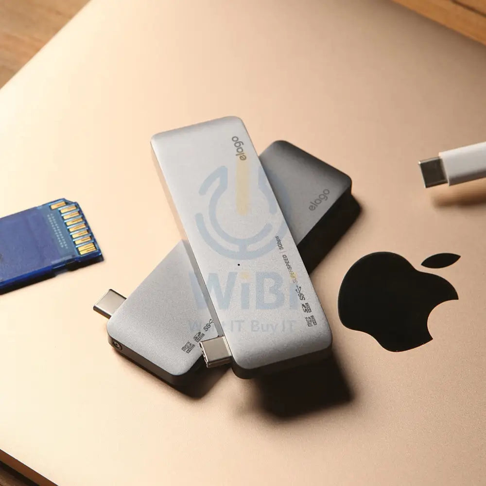 Elago Aluminum Charging Multi Hub USB-C - Black Accessories > USB Hub