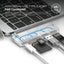 Elago Aluminum Charging Multi Hub USB-C - Silver Accessories > USB Hub