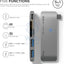 Elago Aluminum Charging Multi Hub USB-C - Space Gray Accessories > USB Hub