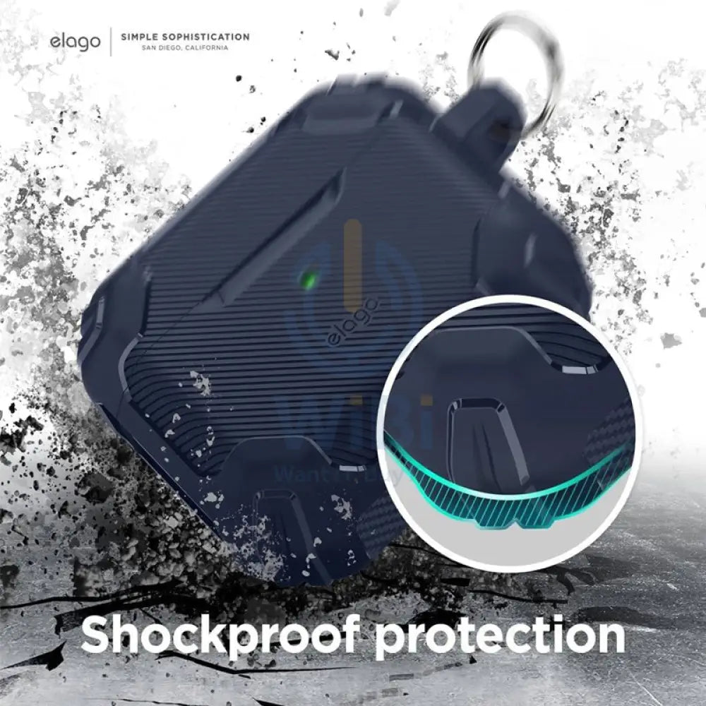 Elago Apple Airpods 3 Solid Armor Case -Jean Indigo Accessories > Mobiles & Tablets