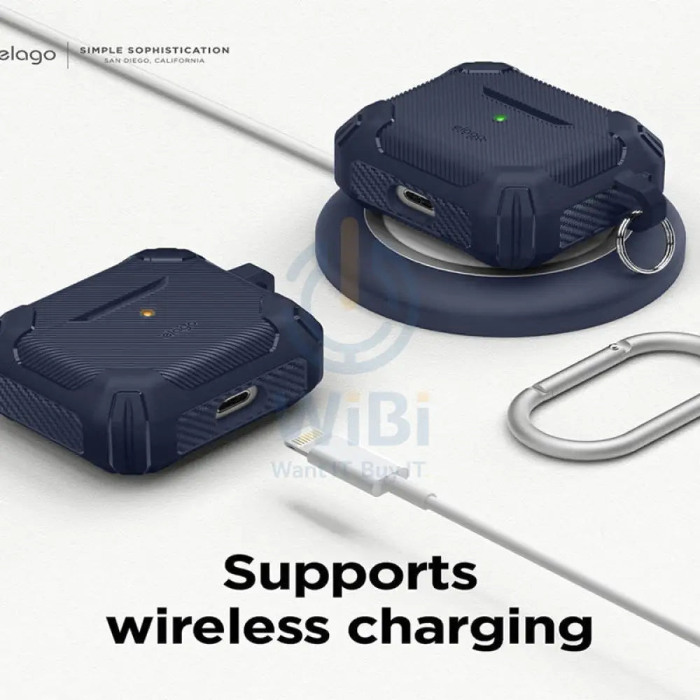 Elago Apple Airpods 3 Solid Armor Case -Jean Indigo Accessories > Mobiles & Tablets