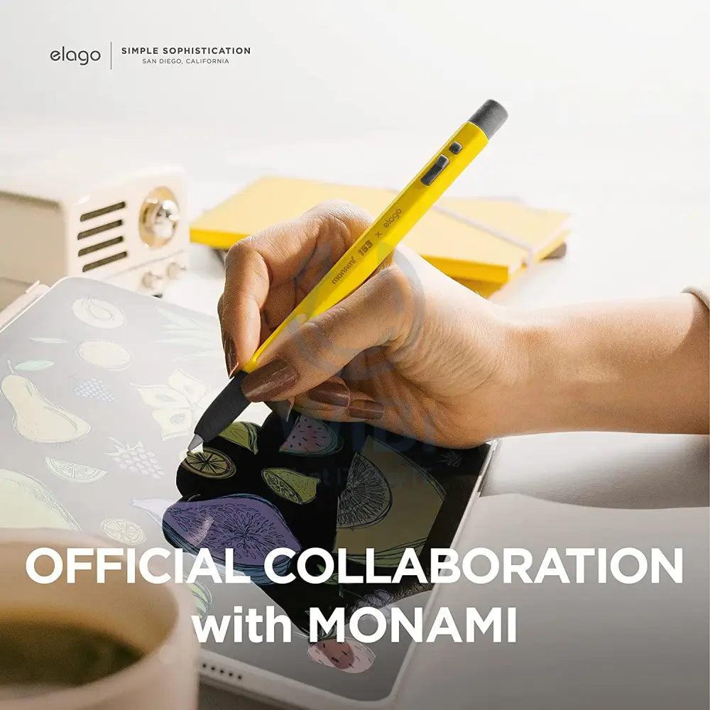 Elago Apple Pencil 2nd Gen Monami Case - Yellow Accessories > Mobiles & Tablets
