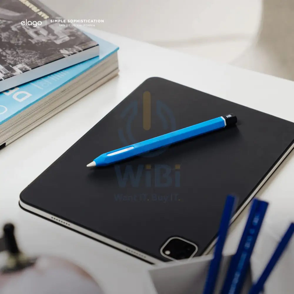 Elago Apple Pencil 2nd Gen Classic Case – Blue Accessories > Mobiles & Tablets