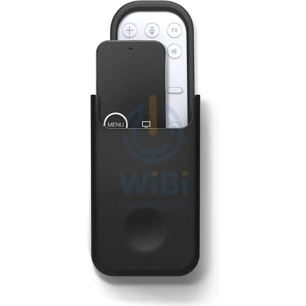 Elago Apple TV Remote Universal Holder Mount - Medium - Black - Black Accessories > Other Accessories