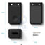 Elago Apple TV Remote Universal Holder Mount - Medium - Black - Black Accessories > Other Accessories