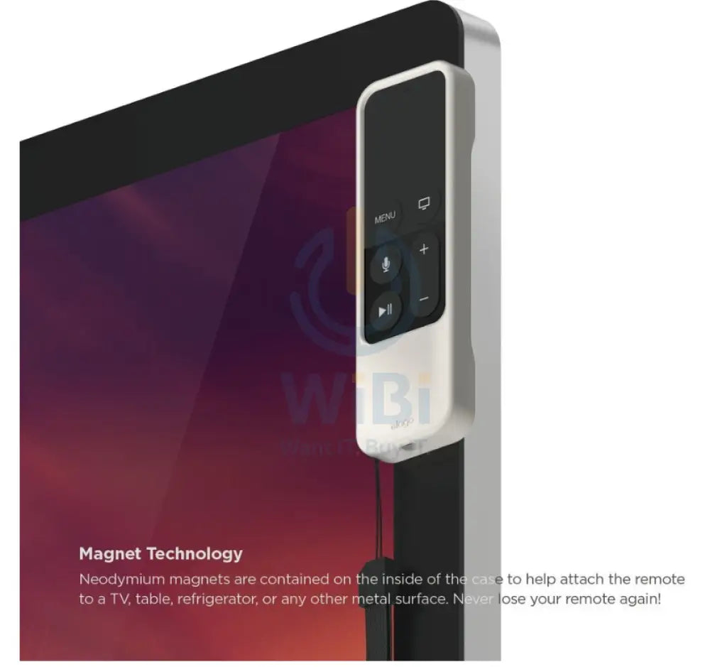 Elago Apple TV Siri Remote R1 Intelli Case - White Accessories > Smart Devices > Smart TV