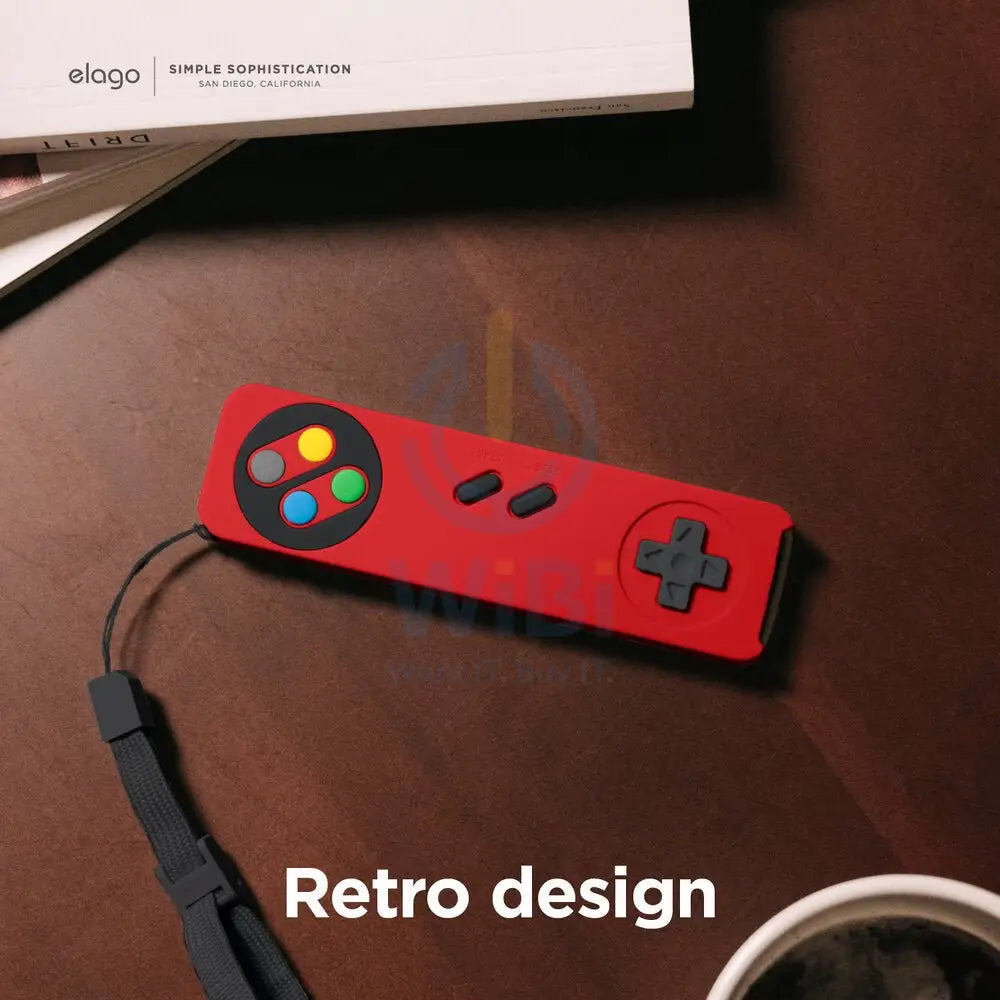 Elago Apple TV Siri Remote R4 2021 Case - Red Accessories > Mobiles & Tablets > Mobiles > Screen Protectors & Covers