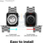 Elago Apple Watch 42/44/45mm/Ultra Metal Band - Black Accessories > Smart Watches > Straps