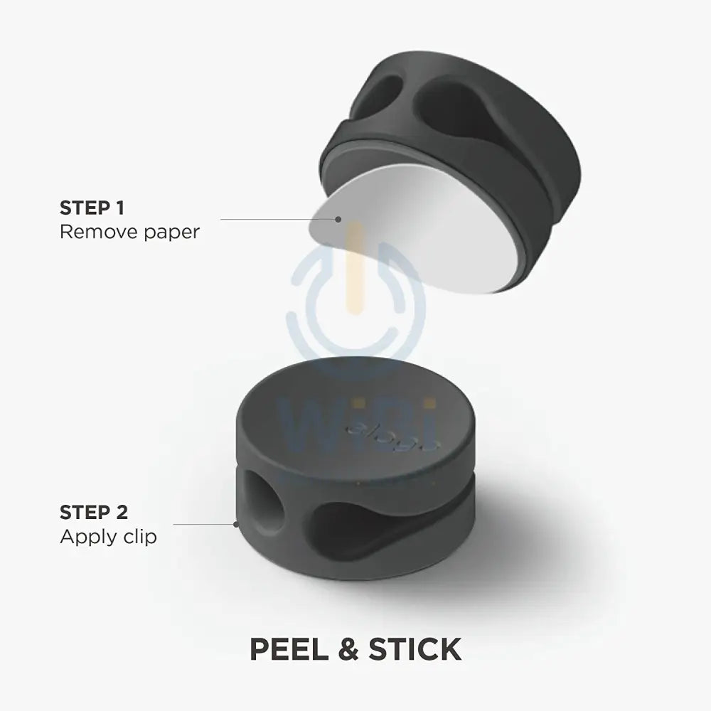 Elago Cable Management Buttons (7 pieces) - Black Accessories > Other Accessories