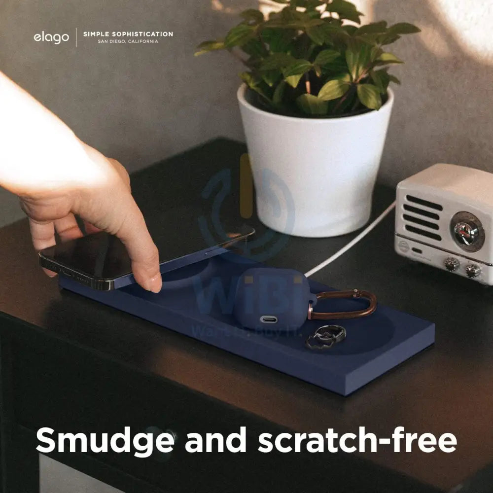 Elago Charging Tray for MagSafe - Jean Indigo Accessories > Mobiles & Tablets > Mobiles > Mobile Holder / Stands