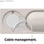 Elago Charging Tray for MagSafe - Stone Accessories > Mobiles & Tablets > Mobiles > Mobile Holder / Stands