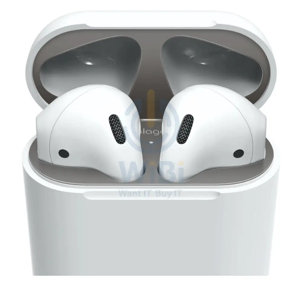 Elago Dust Guard Case - Apple AirPods 1 & 2 / Matt Dark Grey / Pack Of 2 Accessories > Mobiles & Tablets