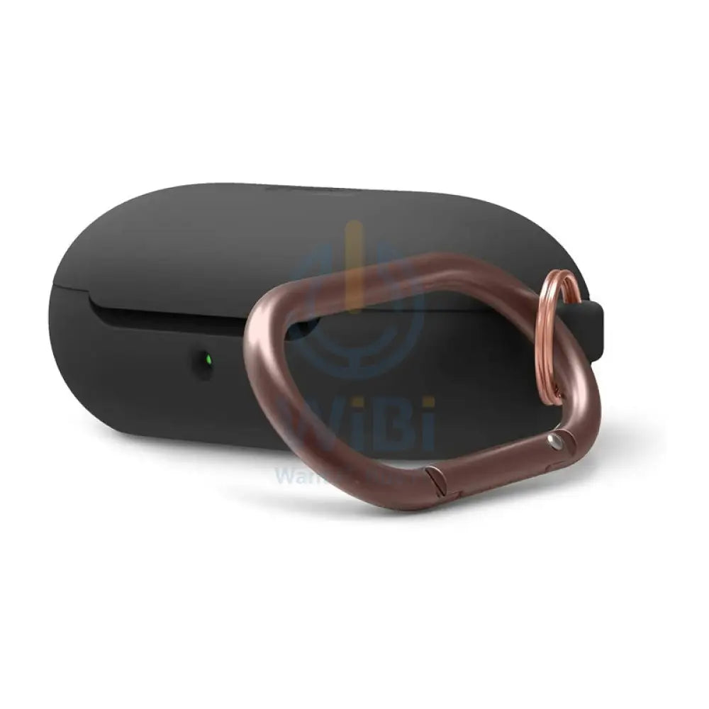 Elago Galaxy Buds/Buds Plus Silicone Hang Case - Top-Black / Bottom-Black Accessories > Mobiles & Tablets > Tablets