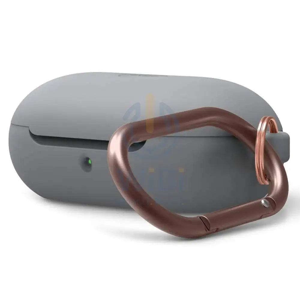 Elago Galaxy Buds/Buds Plus Silicone Hang Case - Top-Medium Gray / Bottom-Medium Gray Accessories > Mobiles & Tablets >