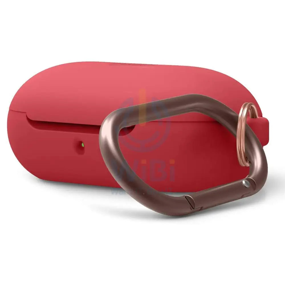 Elago Galaxy Buds/Buds Plus Silicone Hang Case - Top-Red / Bottom-Red Accessories > Mobiles & Tablets > Tablets
