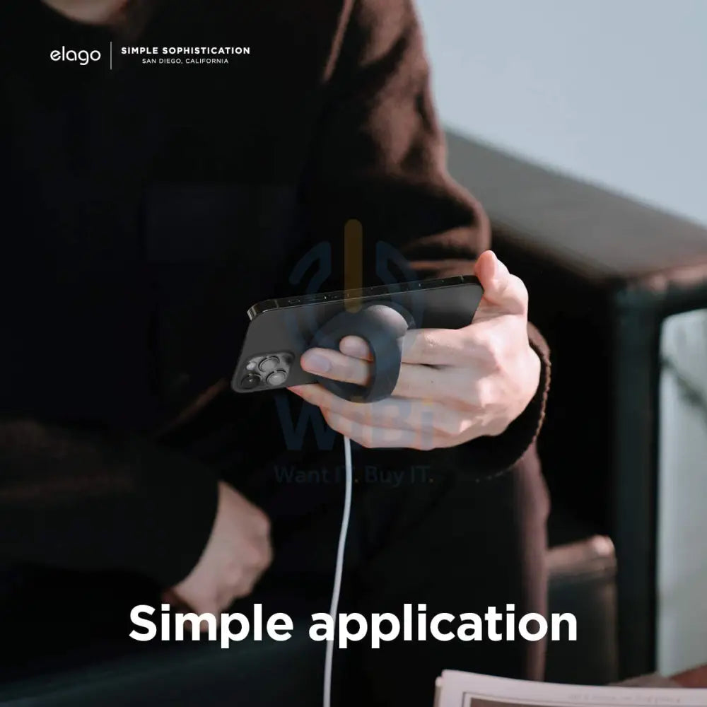 Elago Grip Stand for Magsafe - Dark Grey Accessories > Mobiles & Tablets > Mobiles > Mobile Holder / Stands