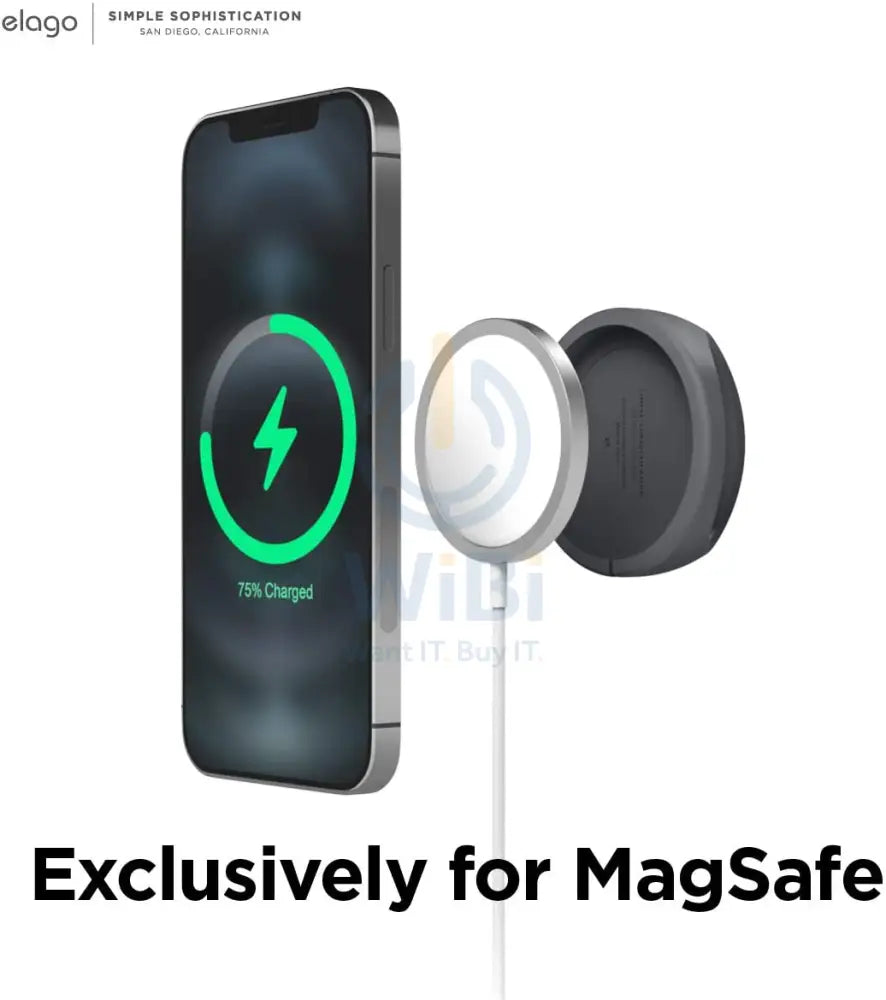 Elago Grip Stand for Magsafe - Dark Grey Accessories > Mobiles & Tablets > Mobiles > Mobile Holder / Stands