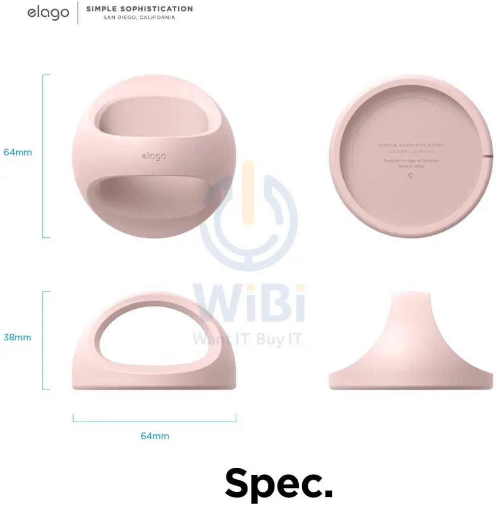 Elago Grip Stand for Magsafe - Lovely Pink Accessories > Mobiles & Tablets > Mobiles > Mobile Holder / Stands