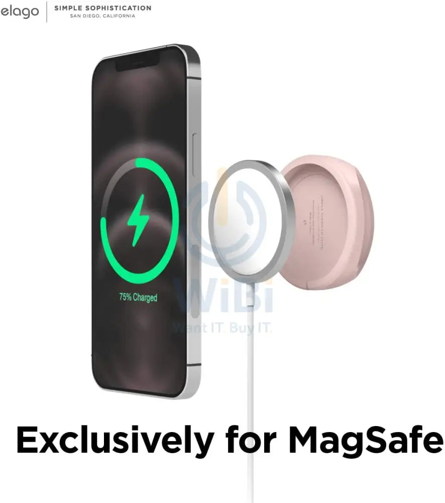 Elago Grip Stand for Magsafe - Lovely Pink Accessories > Mobiles & Tablets > Mobiles > Mobile Holder / Stands