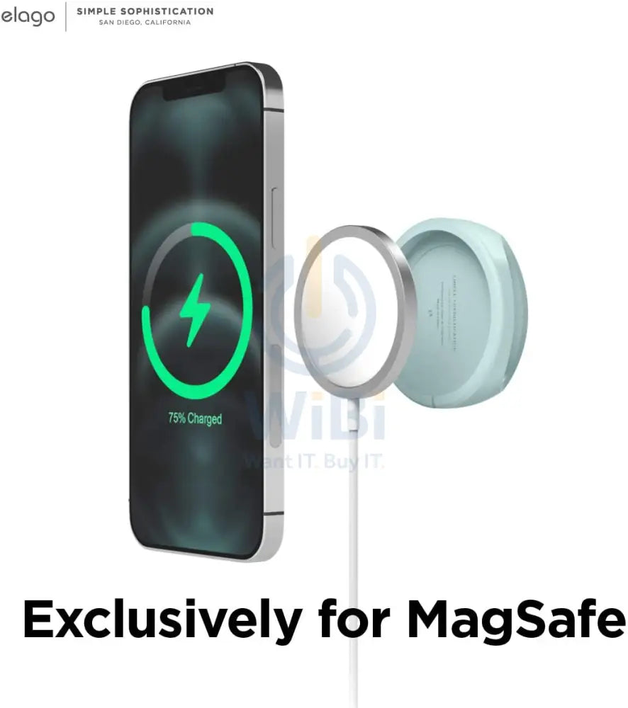 Elago Grip Stand for Magsafe - Mint Accessories > Mobiles & Tablets > Mobiles > Mobile Holder / Stands