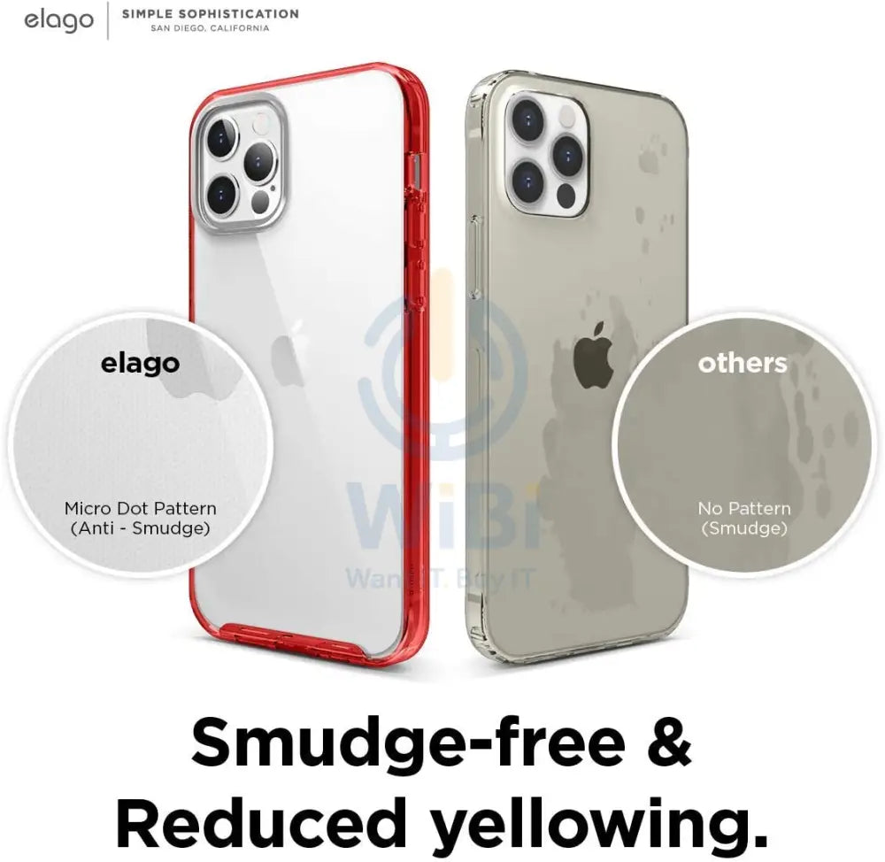 Elago iPhone 12 / iPhone 12 Pro Hybrid Case - Red Accessories > Mobiles & Tablets > Mobiles > Screen Protectors & Covers