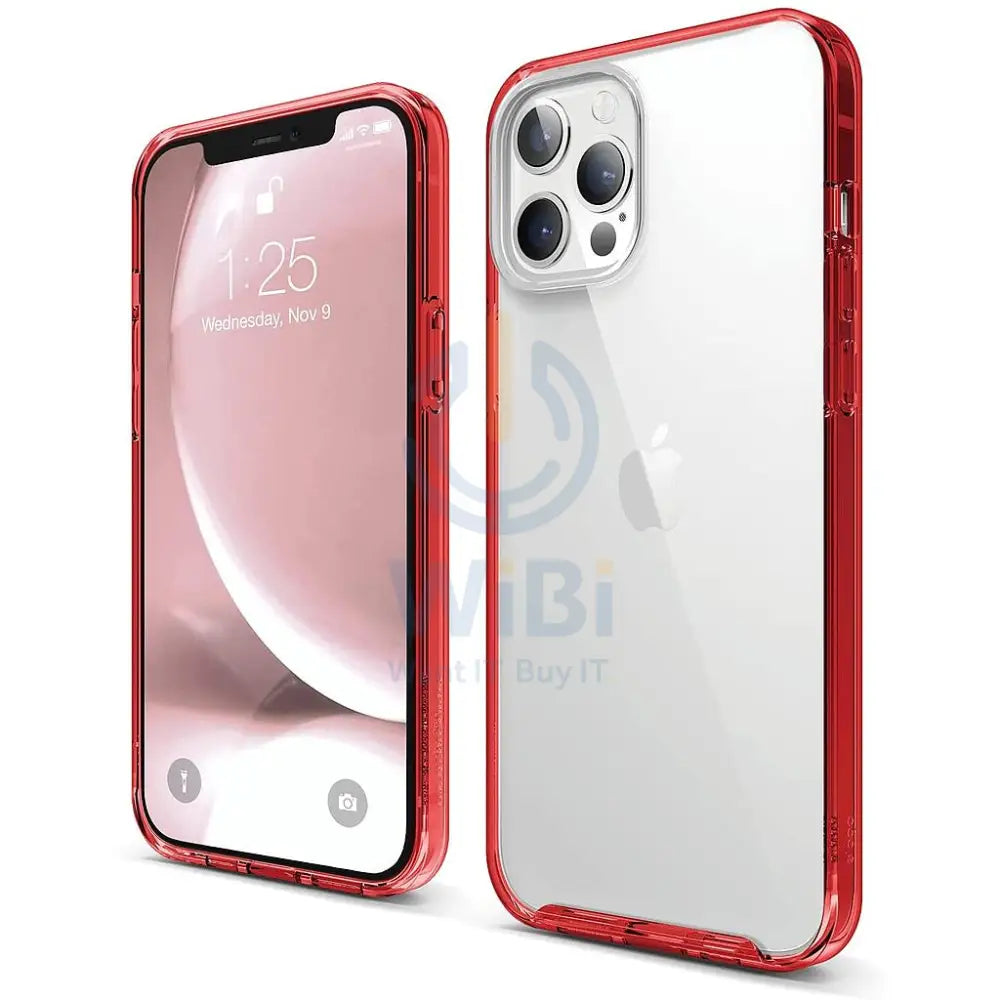 Elago iPhone 12 Pro Max Hybrid Case - Red Accessories > Mobiles & Tablets > Mobiles > Screen Protectors & Covers