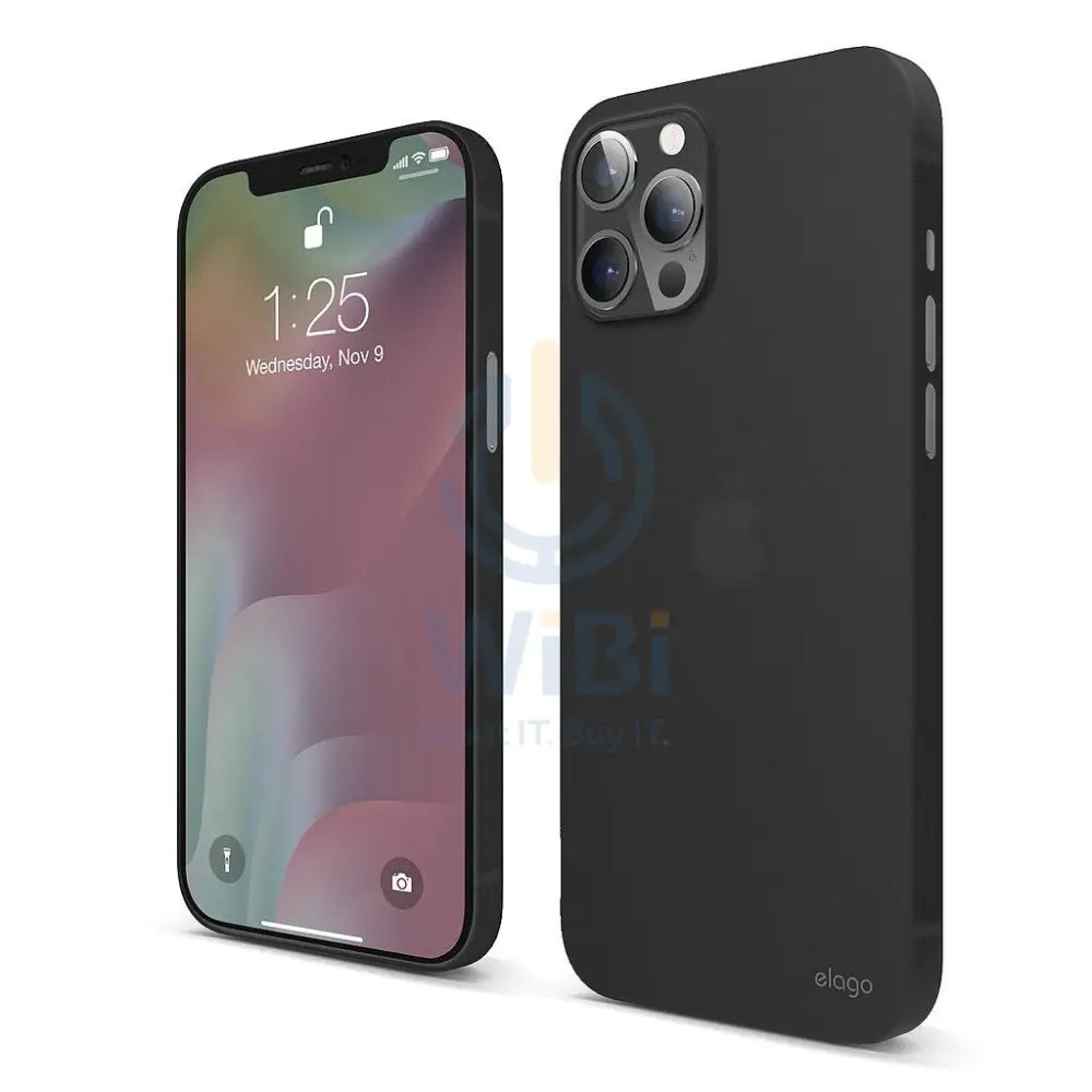 Elago iPhone 12 Pro Max Inner Core Case - Black Accessories > Mobiles & Tablets > Mobiles > Screen Protectors & Covers