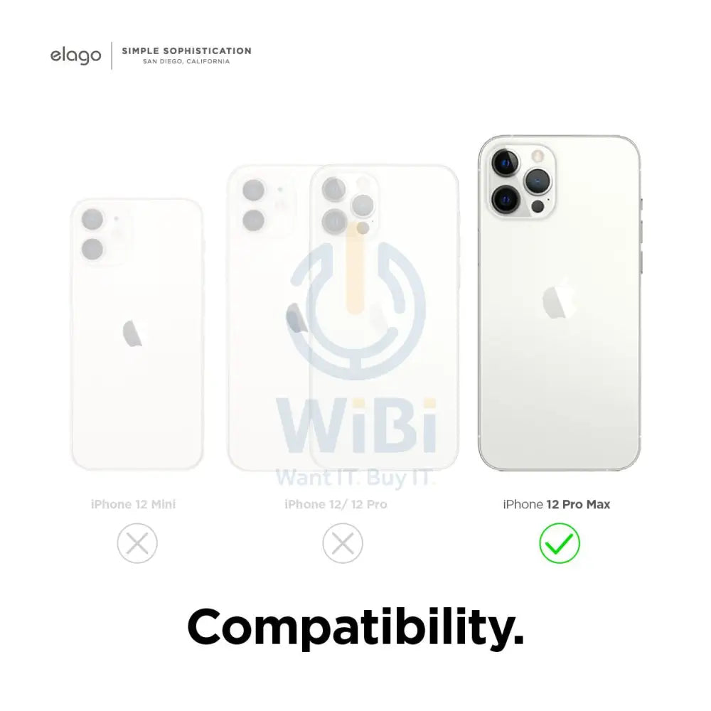 Elago iPhone 12 Pro Max Inner Core Case - Black Accessories > Mobiles & Tablets > Mobiles > Screen Protectors & Covers