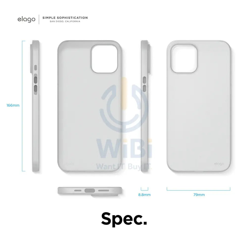 Elago iPhone 12 Pro Max Inner Core Case - Clear Accessories > Mobiles & Tablets > Mobiles > Screen Protectors & Covers