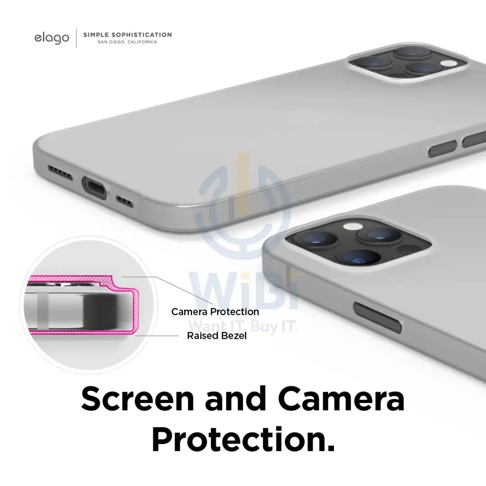Elago iPhone 12 Pro Max Inner Core Case - Clear Accessories > Mobiles & Tablets > Mobiles > Screen Protectors & Covers