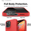 Elago iPhone 12 Pro Max Liquid Silicone Case - Red Accessories > Mobiles & Tablets > Mobiles > Screen Protectors &
