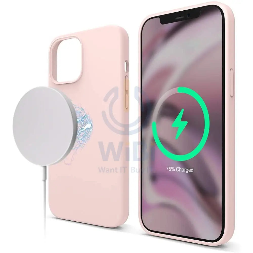 Elago iPhone 12 Pro Max MagSafe Soft Silicone Case - Lovely pink Accessories > Mobiles & Tablets > Mobiles