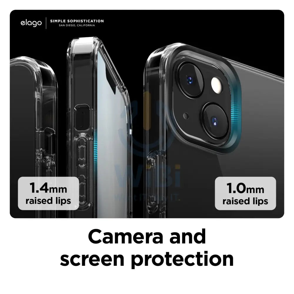 Elago iPhone 13 Hybrid Case - Clear Accessories > Mobiles & Tablets > Mobiles > Screen Protectors & Covers