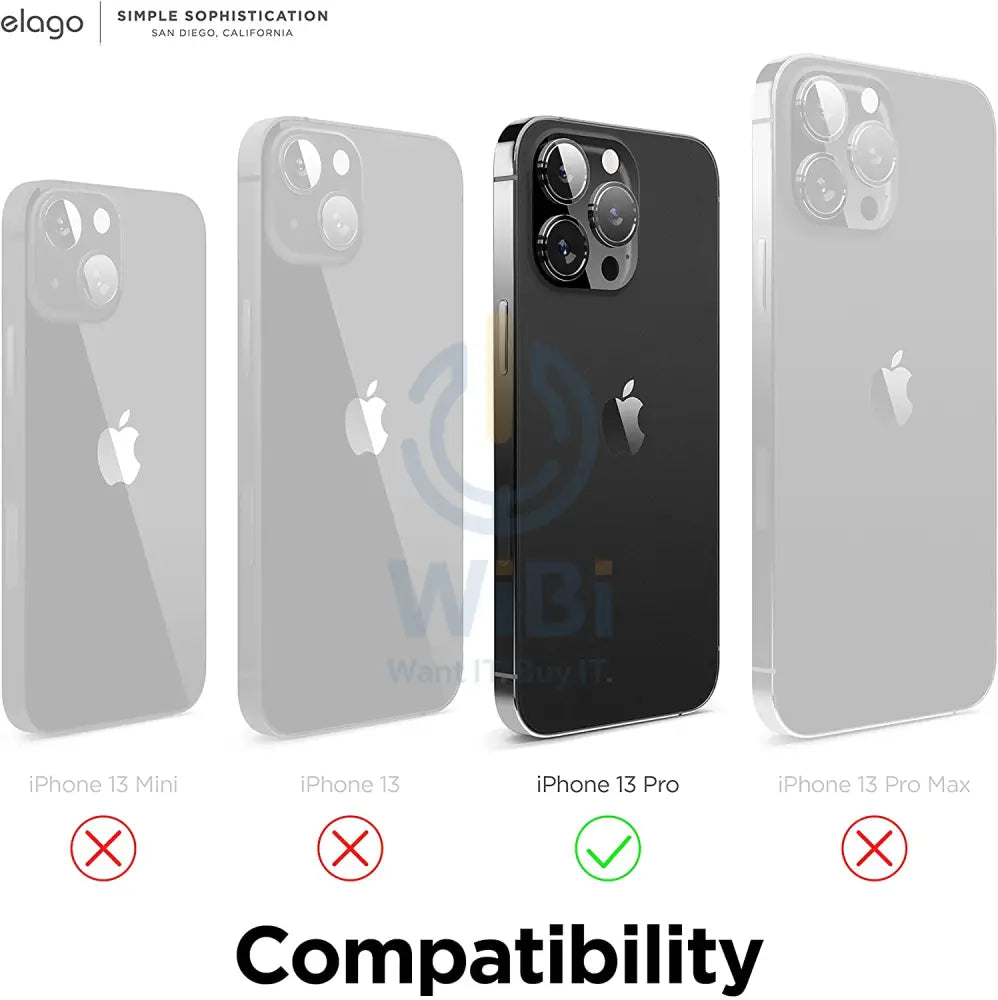 Elago iPhone 13 Pro Hybrid Case - Sierra Blue Accessories > Mobiles & Tablets > Mobiles > Screen Protectors & Covers