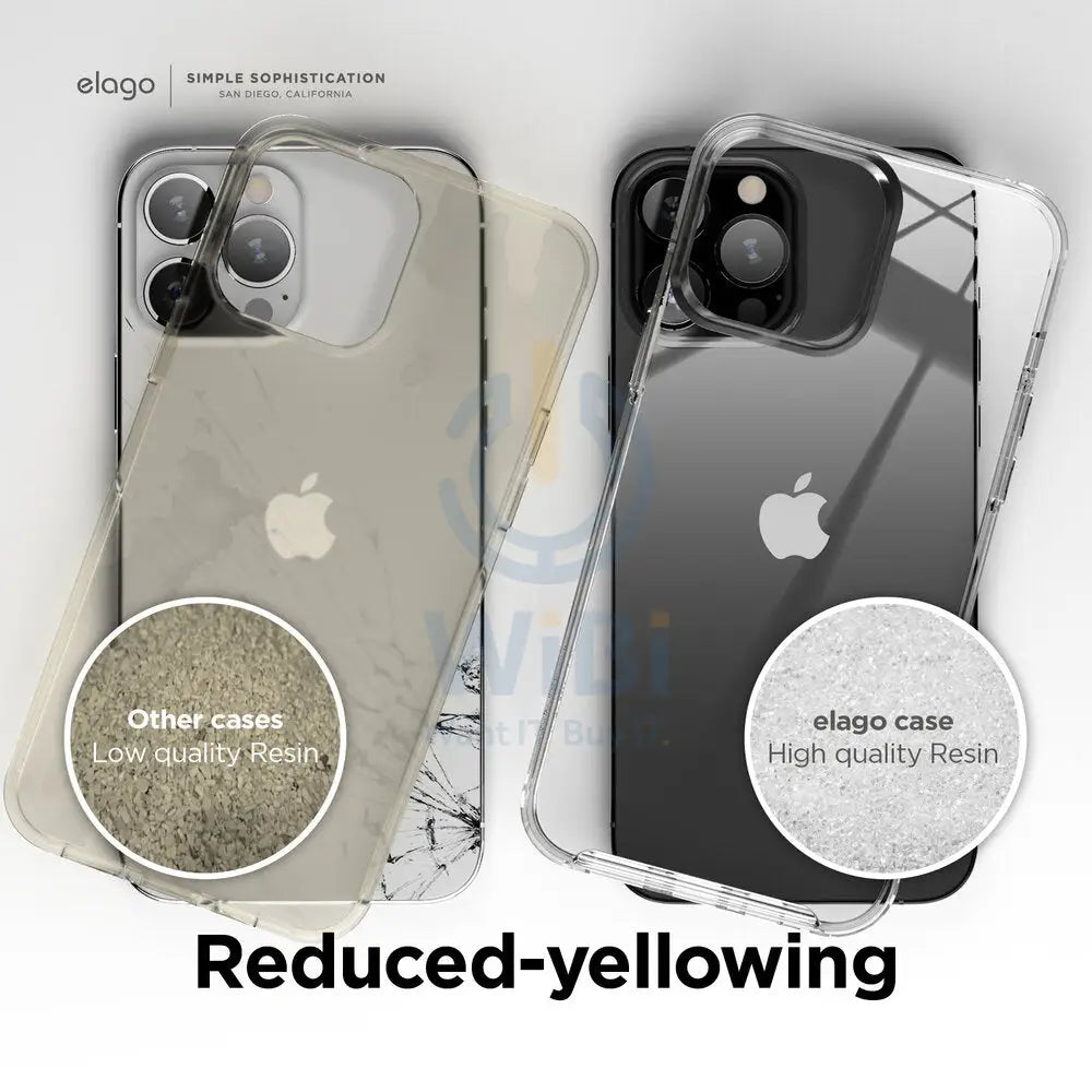 Elago iPhone 13 Pro Max Hybrid Case - Black Accessories > Mobiles & Tablets > Mobiles > Screen Protectors & Covers