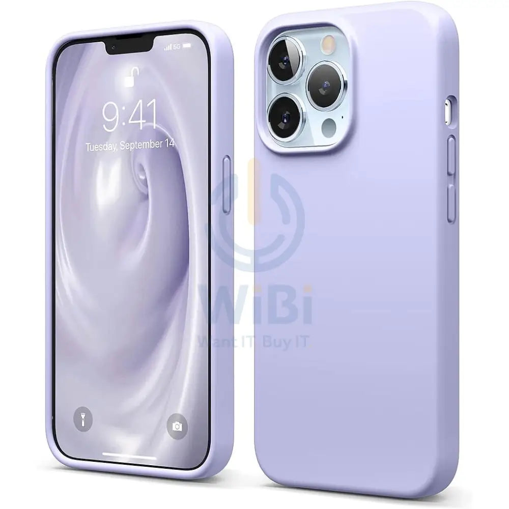 Elago iPhone 13 Pro Soft Silicone Case - purple Accessories > Mobiles & Tablets > Mobiles > Screen Protectors & Covers