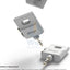 Elago Key Ring AUX Splitter for Headphones & Earphones - White Accessories > Other Peripherals