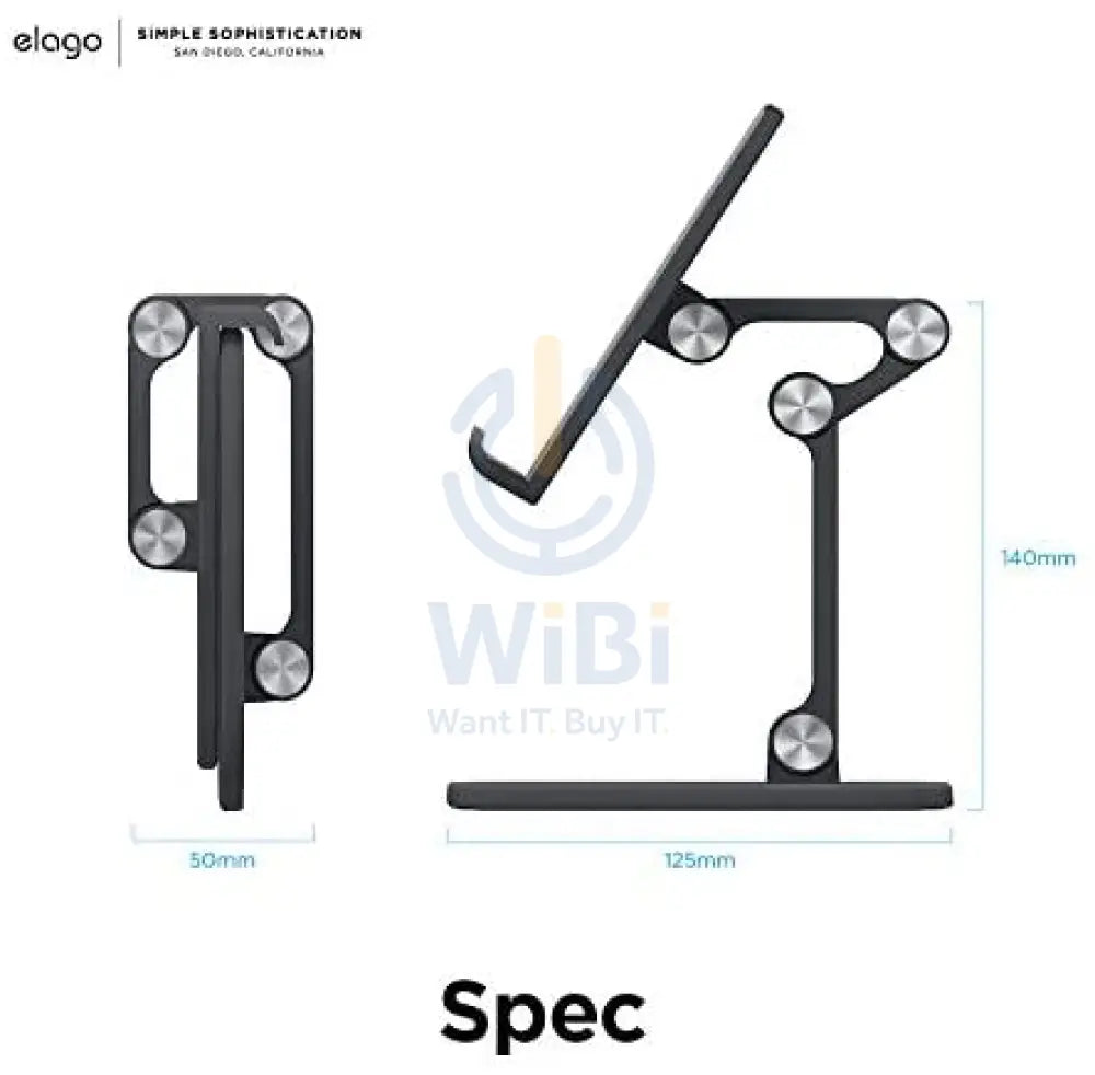Elago M5 Stand for Smartphone / Tablet - Black Accessories > Mobiles & Tablets > Mobiles > Mobile Holder / Stands