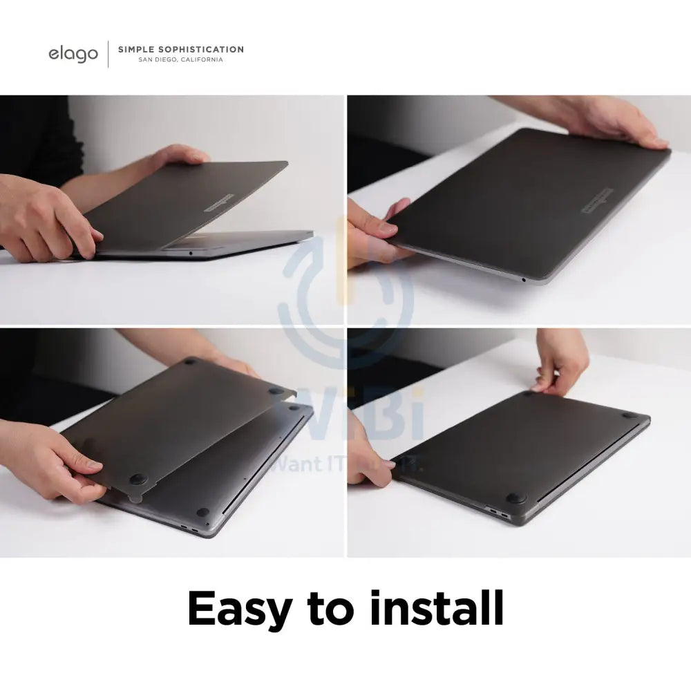 Elago MacBook Air 13’’/ m1(2019-) Inner Core Case - Transparent White Accessories > Other Laptop Accessories