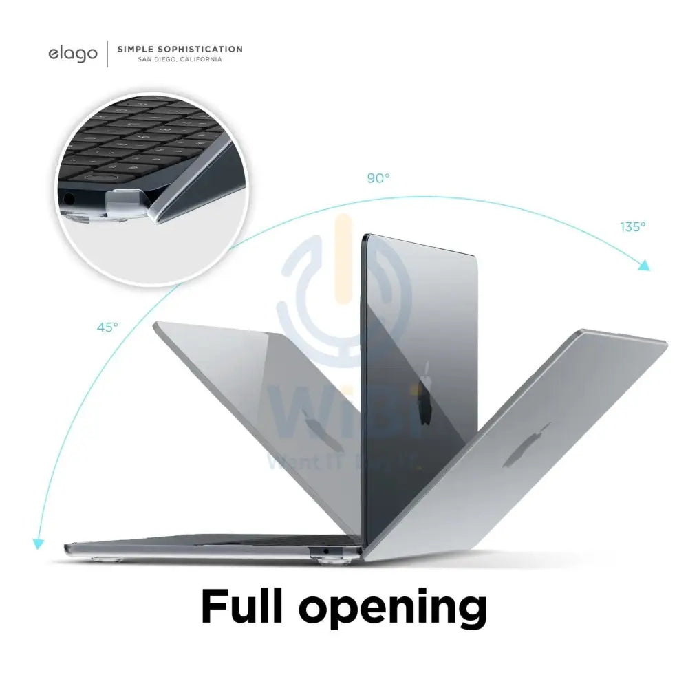 Elago MacBook Air M2 Ultra Slim Hard Case (15.3 inch) - Clear Accessories > Other Laptop Accessories