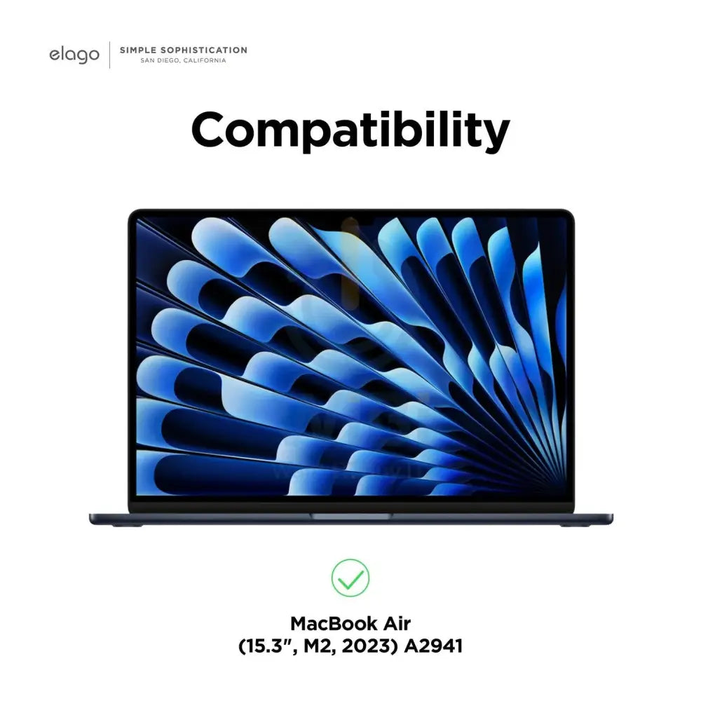Elago MacBook Air M2 Ultra Slim Hard Case (15.3 inch) - Clear Accessories > Other Laptop Accessories
