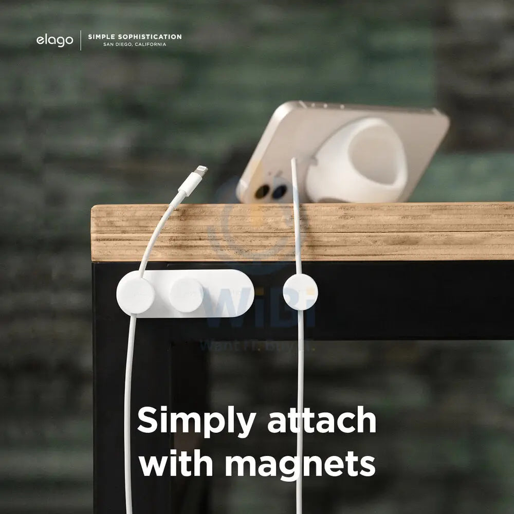 Elago Magnetic Cable Management Buttons - White Accessories > Other Accessories